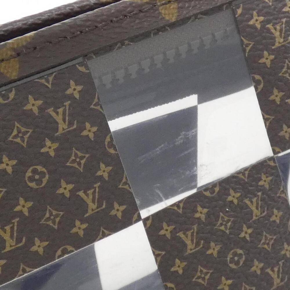 LOUIS VUITTON Authentic Brown Monogram Pouch - Picture 4 of 8
